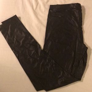 ASOS tall shiny black legging
